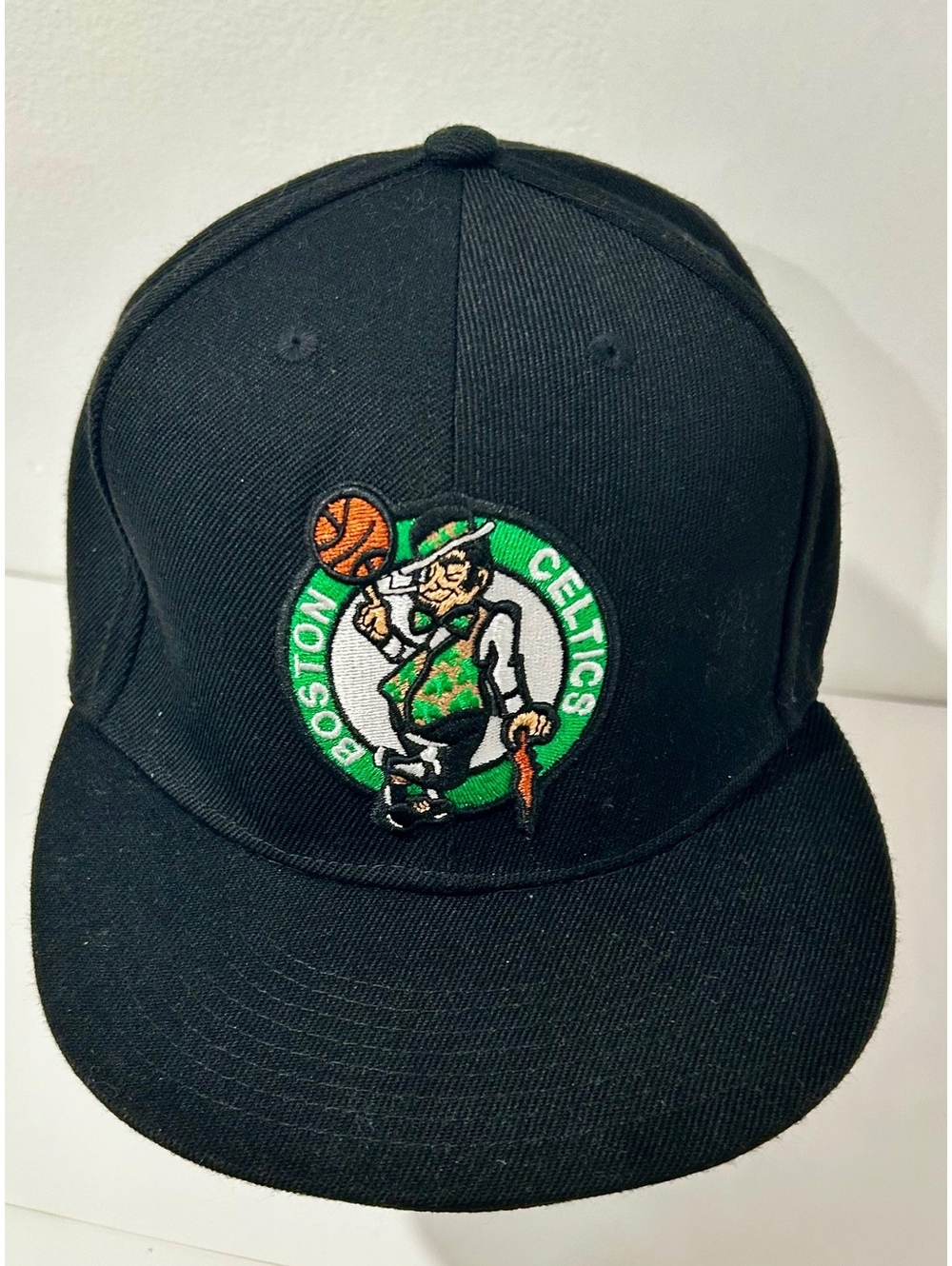 New Era Boston Celtics Black Snapback Hat New Without Tags